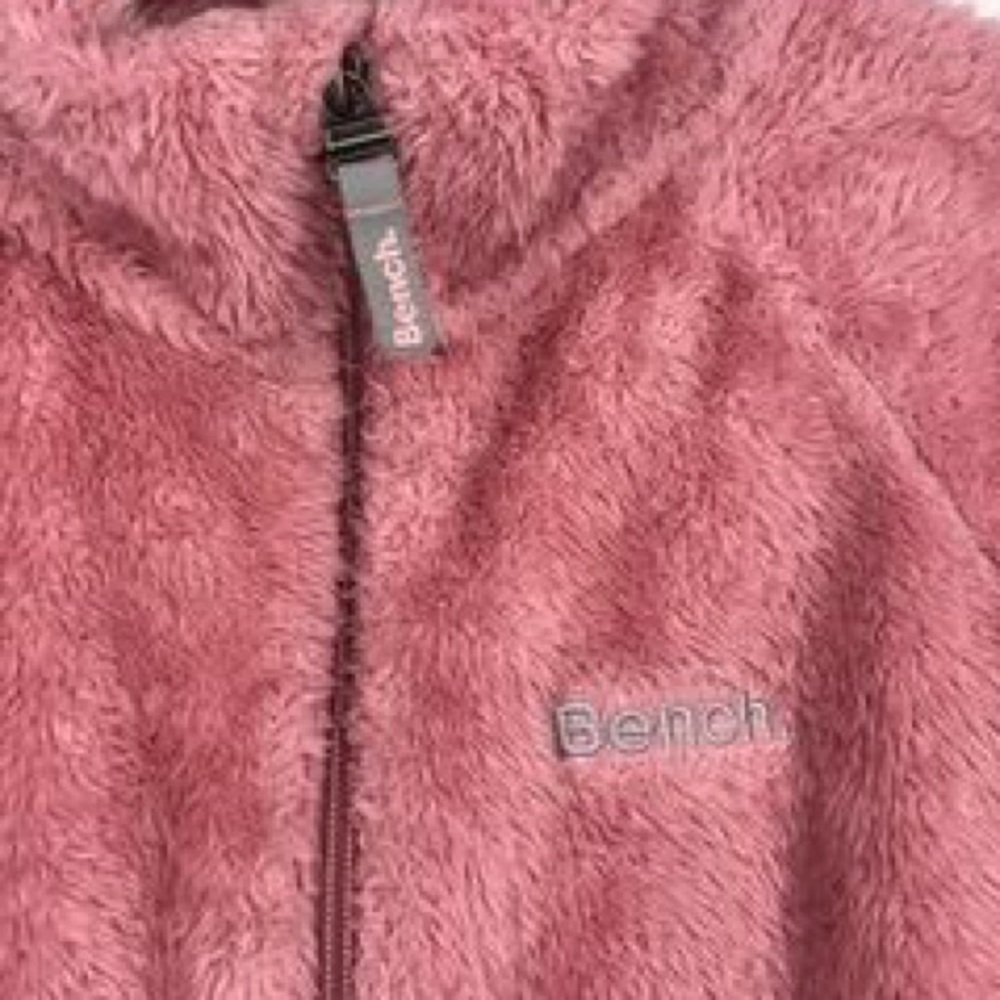 Bench pink fuzzy jacket